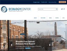 Tablet Screenshot of ecocenter.org